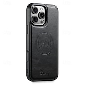 お買い得  iPhone用ケース-電話 ケース 用途 iPhone 16 Pro Max プラス iPhone 15 プロマックスプラス iPhone 14 13 12 Pro Max Plus iPhone 14 Pro Max iPhone 13 12 Pro Max バックカバー スタンド付き 取り外し可 磁石バックル レトロ風 TPU PC PUレザー