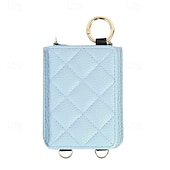 economico Cover Samsung-telefono Custodia Per Capovolgi Z 6 Z Flip 5 Z Flip 4 Z Flip 3 Per retro con cordino Slot per schede Fibbia ad anello Retrò TPU pelle sintetica