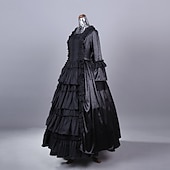economico Vestiti-Rococò Vittoriano Abito da Ballo Costume da festa Mascherata Abito da Ballo Costume Per donna Mascherata Carnevale Feste Halloween Adulti Vestito