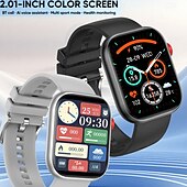 preiswerte Intelligente Armbänder-696 LC88 Smartwatch 2.01 Zoll Smart-Armband Bluetooth Schrittzähler Anruferinnerung Schlaf-Tracker Kompatibel mit Android iOS Herren Freisprechanlage IP 67 40mm Uhrengehäuse