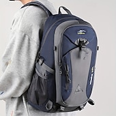 abordables Mochila de senderismo-40 L Mochilas de Senderismo Mochila Cremallera Multi bolsillo - Resistente a la lluvia Diseño Anatómico Listo para vestir Duradero Al aire libre Senderismo Cámping Militar Nailon Negro Verde Ejército
