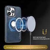お買い得  iPhone用ケース-電話 ケース 用途 iPhone 16 Pro Max プラス iPhone 15 プロマックスプラス iPhone 14 13 12 Pro Max Plus iPhone 14 Pro Max iPhone 13 12 Pro Max バックカバー スタンド付き 磁石バックル ワイヤレス充電をサポート レトロ風 TPU PUレザー