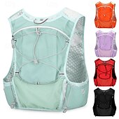 abordables Mochila de senderismo-/ Mochilas de Senderismo Cremallera Multi bolsillo - Resistente a la lluvia Diseño Anatómico Listo para vestir Duradero Al aire libre Senderismo Corriendo Cámping Nailon Negro Rojo Morado
