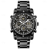 cheap Digital Watches-OLEVS 1106 Men&#039;s Watch Luxury Brand Quartz Watch Trend Sports Alarm Clock LED Display Waterproof Timing Code Watch Men&#039;s Watch