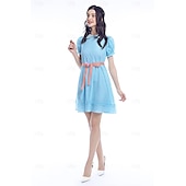 preiswerte Klassischer Horror-Geist Zwillinge Halloween Cosplay Kostüm Maskerade Das Leuchten Cosplay Kinder Erwachsene Damen Halloween Karneval Maskerade Party / Abend Einfache Halloween-Kostüme Verkleiden