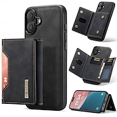 abordables Coques iPhone-téléphone Coque Pour iPhone 16 Pro Max Plus iPhone 15 Pro Max Plus iPhone 14 13 12 11 Pro Max Plus iPhone 14 Pro Max iPhone 13 12 11 Pro Max Coque Arriere Avec Support Détachable Magnétique Rétro TPU