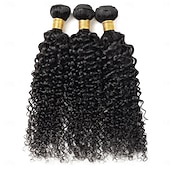 halpa 3 nippua aitoja kiharoja pidennyksiä-kinky curly bundles brasilialaiset kiharat hiukset niput hiukset kudos 3 nippua