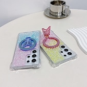 お買い得  サムスン用ケース-電話 ケース 用途 S24 Ultra S24 Plus S24 S24 FE S23 S23 Ultra S23 Plus S22 S22ウルトラ S21 FE バックカバー スタンド付き 磁石バックル ストラップ付き レトロ風 PC
