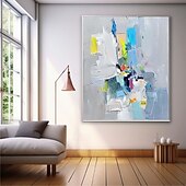 preiswerte Stillleben-Gemälde-abstrakte Malerei handgemachte moderne bunte Pattle Knife Ölgemälde handgemalte Wandkunst abstrakte Gemälde auf Leinwand Acryl Meer Ölgemälde Wandkunst Ozean Fine Art Ölgemälde für Schlafzimmer Kunst