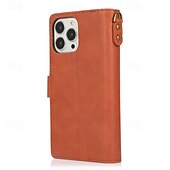 cheap iPhone Cases-Phone Case For iPhone 16 Pro Max Plus iPhone 15 Pro Max Plus iPhone 14 13 12 11 Pro Max Plus iPhone 14 Pro Max iPhone 13 12 11 Pro Max Flip Cover with Stand Holder with Wrist Strap Card Slot Retro