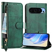 levne Ostatní pouzdra-telefon Carcasă Pro Google Pixel 9 Pro Pixel 9 Pro XL Pixel 8 Pro Pixel 8 Pixel 9 Pixel 7 Pixel 7 Pro Pixel 6 Pixel 6 Pro Pouzdro na peněženku se stojánkem Zip Ochrana celého těla Retro TPU PU kůže