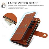 abordables Otras carcasas-teléfono Funda Para Píxel 9 Pro Pixel 9 Pro XL Pixel 8 Pro Pixel 8 Píxel 9 Pixel 7 Pixel 7 Pro Pixel 6 Pixel 6 Pro Funda Trasera con Soporte Cremallera con cordón Retro TPU Cuero de PU