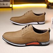 baratos Ténis para Homem-sapatos casuais masculinos com cadarço - tênis leves para caminhada com sola antiderrapante durável e ajuste confortável, perfeitos para uso diário