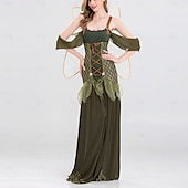 levne Dámské Kostýmy-Víla Karnevalový kostým Úbory Maškarní Fancy kostým Dospělé Dámské Cosplay kostým předvečer Všech svatých Plesová maškaráda Karneval Plesová maškaráda Jednoduchý karnevalový kostým