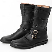 preiswerte Schuhe-Mittelalterlich Renaissance Schuhe Herren Unisex Keltisch Seeräuber Steampunk Halloween Karneval Maskerade Party / Abend LARP Renaissance-Messe Erwachsene Schuhe