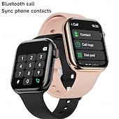 abordables Bracelets connectés-696 iW10 Montre intelligente 1.85 pouce Montre intelligente avec bracelet Bluetooth Rappel d&#039;Appel Moniteur de Sommeil Moniteur de Fréquence Cardiaque Compatible avec Android iOS Hommes Mode