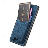 זול תיק טלפון אחר-טלפון מגן עבור Pixel 9 Pro Pixel 9 Pro XL Pixel 8 Pro Pixel 8 פיקסל 9 Pixel 7 Pixel 7 Pro Pixel 6 Pixel 6 Pro כיסוי אחורי עם מעמד חריץ לכרטיס עמיד בזעזועים רטרו TPU PC עור PU