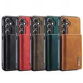 abordables Coques Samsung-téléphone Coque Pour S24 Ultra Plus S24 FE S21 S20 Ultra Plus FE A55 5G A54 A34 A14 A73 A53 A33 A23 A13 A72 A52 A32 A22 A12 A21s A51 S25 Ultra Coque Arriere Avec Support Magnétique Fente pour carte
