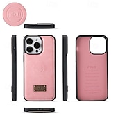 levne Pouzdra pro iPhone-telefon Carcasă Pro iPhone 16 Pro Max Plus iPhone 15 Pro Max Plus iPhone 14 13 12 11 Pro Max Plus Mini iPhone 14 Pro Max iPhone 13 12 11 Pro Max Zadní kryt Pouzdro na peněženku Magnetické Zip Slot