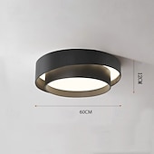 abordables Plafonniers à intensité variable-40 cm Variable Luminaires de Plafond Métal Finitions peintes Moderne Style Nordique 110-120V 220-240V