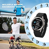 baratos Pulseiras Inteligentes-696 ZM34 Relógio inteligente 1.39 polegada Pulseira inteligente Bluetooth Podômetro Aviso de Chamada Monitor de Sono Compatível com Android iOS Feminino Masculino Chamadas com Mão Livre IP 67 Caixa