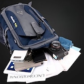 abordables Mochila de senderismo-40 L Mochilas de Senderismo Mochila Cremallera Multi bolsillo - Resistente a la lluvia Diseño Anatómico Listo para vestir Duradero Al aire libre Senderismo Cámping Militar Nailon Negro Verde Ejército