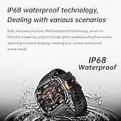 abordables Pulseras inteligentes-696 NX23 Reloj inteligente 2 pulgada Pulsera inteligente Bluetooth Podómetro Recordatorio de Llamadas Seguimiento del Sueño Compatible con Android iOS Mujer Hombre Llamadas con Manos Libres