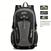 abordables Mochila de senderismo-40 L Mochilas de Senderismo Mochila Cremallera Multi bolsillo - Resistente a la lluvia Diseño Anatómico Listo para vestir Duradero Al aire libre Senderismo Cámping Militar Nailon Negro Verde Ejército
