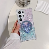 お買い得  サムスン用ケース-電話 ケース 用途 S24 Ultra S24 Plus S24 S24 FE S23 S23 Ultra S23 Plus S22 S22ウルトラ S21 FE バックカバー スタンド付き 磁石バックル ストラップ付き レトロ風 PC