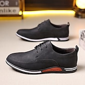 baratos Ténis para Homem-sapatos casuais masculinos com cadarço - tênis leves para caminhada com sola antiderrapante durável e ajuste confortável, perfeitos para uso diário