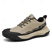 baratos Ténis para Homem-tênis de corrida de trilha bege masculino - tênis esportivos leves com sola antiderrapante para caminhadas e aventuras ao ar livre