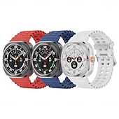 baratos Pulseiras de relógio Samsung-4 pacotes Pulseiras de Relógio para Samsung Assistir Ultra Silicone Substituição Alça Ajustável Banda do Oceano Pulseira