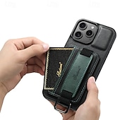 abordables Coques iPhone-téléphone Coque Pour iPhone 16 Pro Max Plus iPhone 15 Pro Max Plus iPhone 14 13 12 11 Pro Max Plus iPhone 14 Pro Max iPhone 13 12 11 Pro Max Coque Arriere Avec Support avec dragonne Fente pour carte