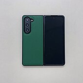 Недорогие Чехлы для Samsung-телефон Кейс для Назначение Z-сгиб 6 Z Fold 5 Z Fold 4 Z Fold 3 Кейс на заднюю панель Защита от удара Ретро ТПУ Кожа PU