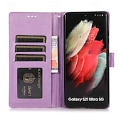 Недорогие Чехлы для Samsung-телефон Кейс для Назначение S24 S23 S22 S21 Ultra Plus S21 FE А55 А35 А25 А15 5Г A54 A34 A14 A72 A52 A42 A32 A22 A12 A02 A71 A51 A31 S20 Plus S20 Ультра S20 A53 A33 A23 A13 Откидная крышка