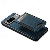 זול תיק טלפון אחר-טלפון מגן עבור Pixel 9 Pro Pixel 9 Pro XL Pixel 8 Pro Pixel 8 Pixel 7 Pixel 7 Pro Pixel 6 Pixel 6 Pro כיסוי אחורי עם מעמד ניתן לניתוק מגנטי רטרו TPU PC עור PU