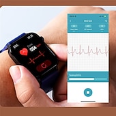 cheap Smartwatch-ET570 Smart Watch ECG Bluetooth Call AI Voice SOS Non-invasive Blood Glucose Health Monitor 1.96inch Sport Smartwatch