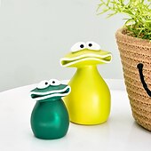 cheap Outdoor Decoration-Resin Sculpture of Three Frogs - Sad Big Mouth Frog Statue Decoration, Resin Frog Animal Decoration for Garden and Home.