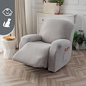 economico Copertura per reclinabile-Copridivano reclinabile 100% impermeabile, 1 pezzo copridivano reclinabile elasticizzato copridivano lavabile per sedia reclinabile per animali domestici, cani, bambini
