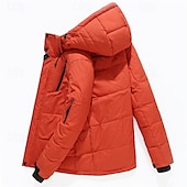 economico Piumini-Per uomo Giacca con cappuccio Giacca in pile da escursione Inverno All&#039;aperto Antivento Caldo Morbido Comodo Giacche in pile Cerniera intera Campeggio / Escursionismo / Speleologia Viaggi Sport