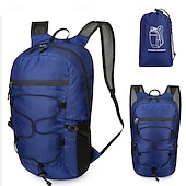 economico Zaini e borse-15 L Zaino giornaliero Zaino per escursioni Cerniera Multi-tasche Impermeabile alla pioggia Design Anatomico Indossabile Durevole Esterno Escursionismo Campeggio Militare Nylon Grigio scuro Nero Blu