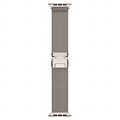 cheap Apple Watch Bands-Sport Band Milanese Loop Compatible with Apple Watch band 38mm 40mm 41mm 42mm 44mm 45mm 49mm Metal Clasp Stainless Steel Strap Replacement Wristband for iwatch Ultra 2 Series 9 8 7 SE 6 5 4 3 2 1