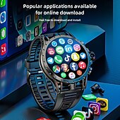 Χαμηλού Κόστους Smartwatch-LOKMAT APPLLP 4 Εξυπνο ρολόι 1.508 inch Smart Phone Watch 4G LTE 3G 4G Bluetooth Βηματόμετρο Υπενθύμιση Κλήσης Παρακολούθηση Δραστηριότητας Συμβατό με Android iOS Γυναικεία Άντρες Κλήσεις Hands-Free