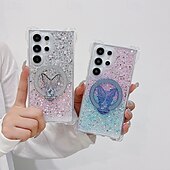 お買い得  サムスン用ケース-電話 ケース 用途 S24 Ultra S24 Plus S24 S24 FE S23 S23 Ultra S23 Plus S22 S22ウルトラ S21 FE バックカバー スタンド付き 磁石バックル ストラップ付き レトロ風 PC