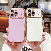 abordables Carcasas iPhone-teléfono Funda Para iPhone 16 Pro Max Plus iPhone 15 Pro Max Plus iPhone 14 13 12 11 Pro Max Plus iPhone 14 Pro Max iPhone 13 12 11 Pro Max Funda Trasera Antigolpes Retro Enchapado