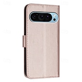 お買い得  その他のスマホケース-電話 ケース 用途 ピクセル9プロ ピクセル9プロXL Pixel 8 Pro Pixel 8 ピクセル9 Pixel 7 Pixel 7 Pro Pixel 6 Pixel 6 Pro フリップカバー スタンド付き リストストラップ付き カード挿入口 レトロ風 TPU PUレザー