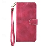 cheap iPhone Cases-Phone Case For iPhone 16 Pro Max Plus iPhone 15 Pro Max Plus iPhone 14 13 12 11 Pro Max Plus Mini iPhone 14 Pro Max iPhone 13 12 11 Pro Max Flip Cover with Stand Holder Magnetic with Wrist Strap Retro