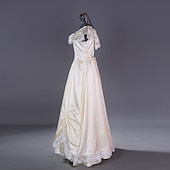 baratos Vestidos-Rococó Vitoriano Vestido de Baile Longo Vestidos Vestido de Baile Fantasia Mulheres Dia Das Bruxas Carnaval Baile de Máscaras Baile de Formatura Espetáculo Carnaval de Veneza Adulto Vestido