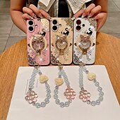 お買い得  iPhone用ケース-電話 ケース 用途 iPhone 16 Pro Max プラス iPhone 15 プロマックスプラス iPhone 14 Pro Max iPhone 14 Pro Max Plus iPhone 13 Pro Max バックカバー スタンド付き 磁石バックル ワイヤレス充電をサポート レトロ風 TPU PC