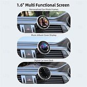 お買い得  カープレイアダプター-ottocast ワイヤレス CarPlay アダプター、ディスプレイとカスタマイズ可能な画面付き、有線からワイヤレス CarPlay ドングル、プラグ アンド プレイ、自動 CarPlay アダプター
